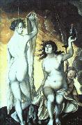 Hans Baldung Grien Sacred and Profane Love USA oil painting reproduction